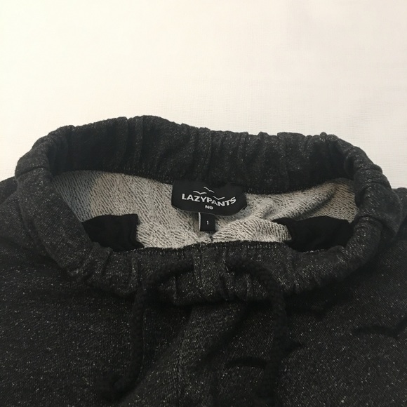 Lazy Pants Sweatpants Dark Gray Sz 1 - Picture 2 of 12